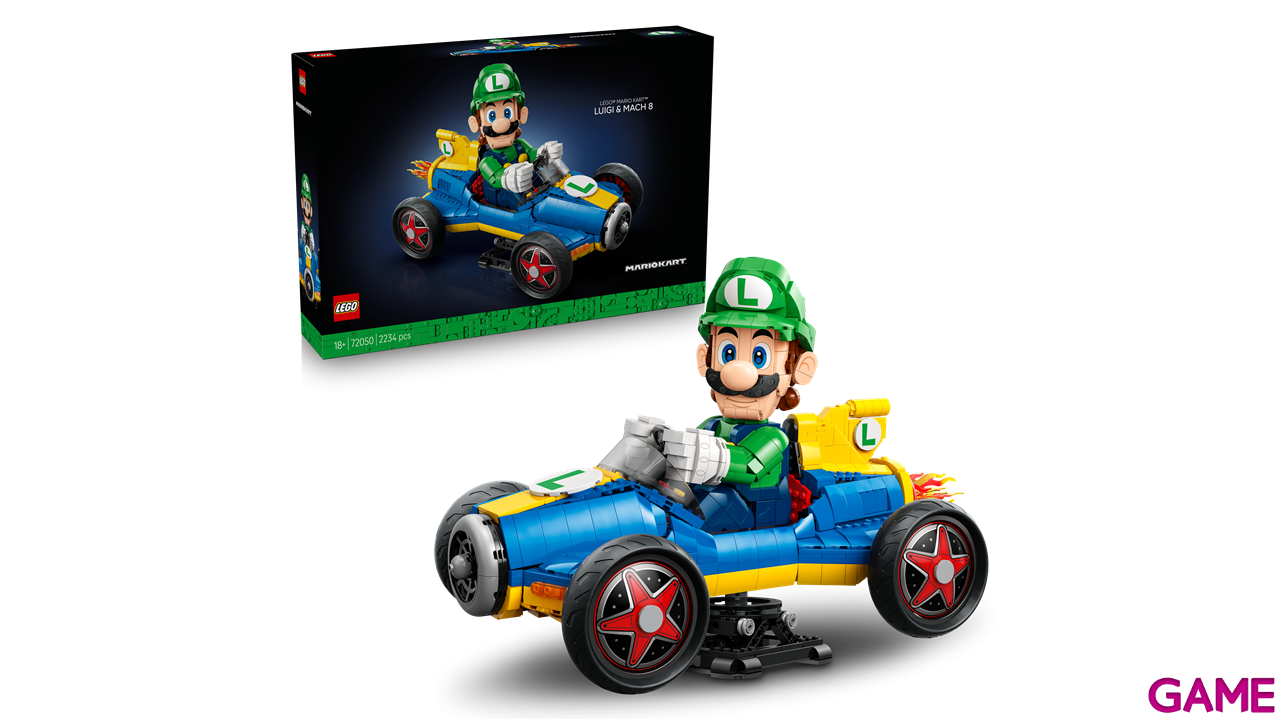 LEGO Super Mario: Mario Kart Luigi y Mach 8 72050-6