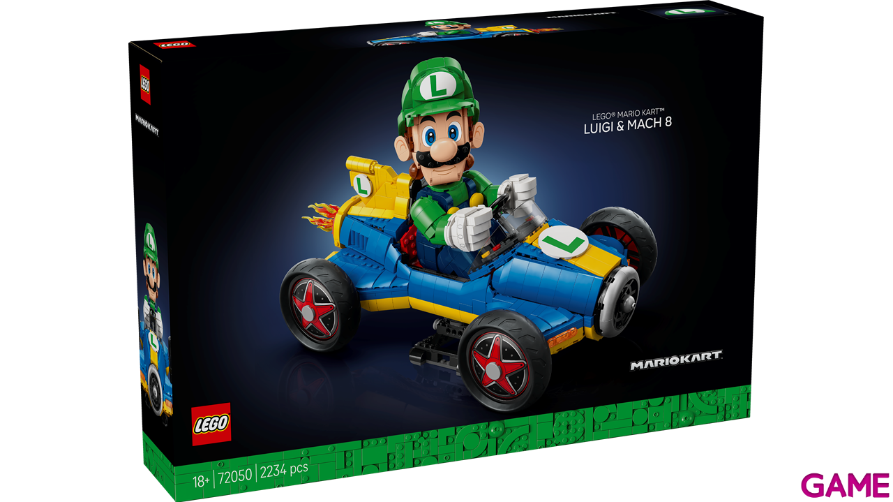 LEGO Super Mario: Mario Kart Luigi y Mach 8 72050-7