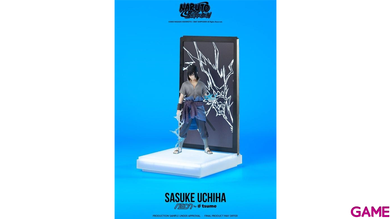 Figura con vitrina e iluminación LED Neon By Tsume Sasuke Uchina-1
