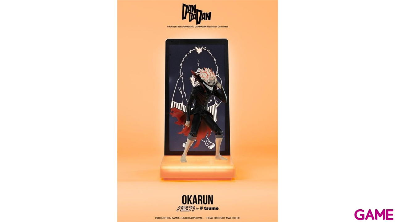 Figura con vitrina e iluminación LED Neon By Tsume Okarun-2