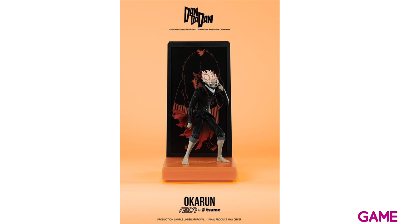 Figura con vitrina e iluminación LED Neon By Tsume Okarun-3