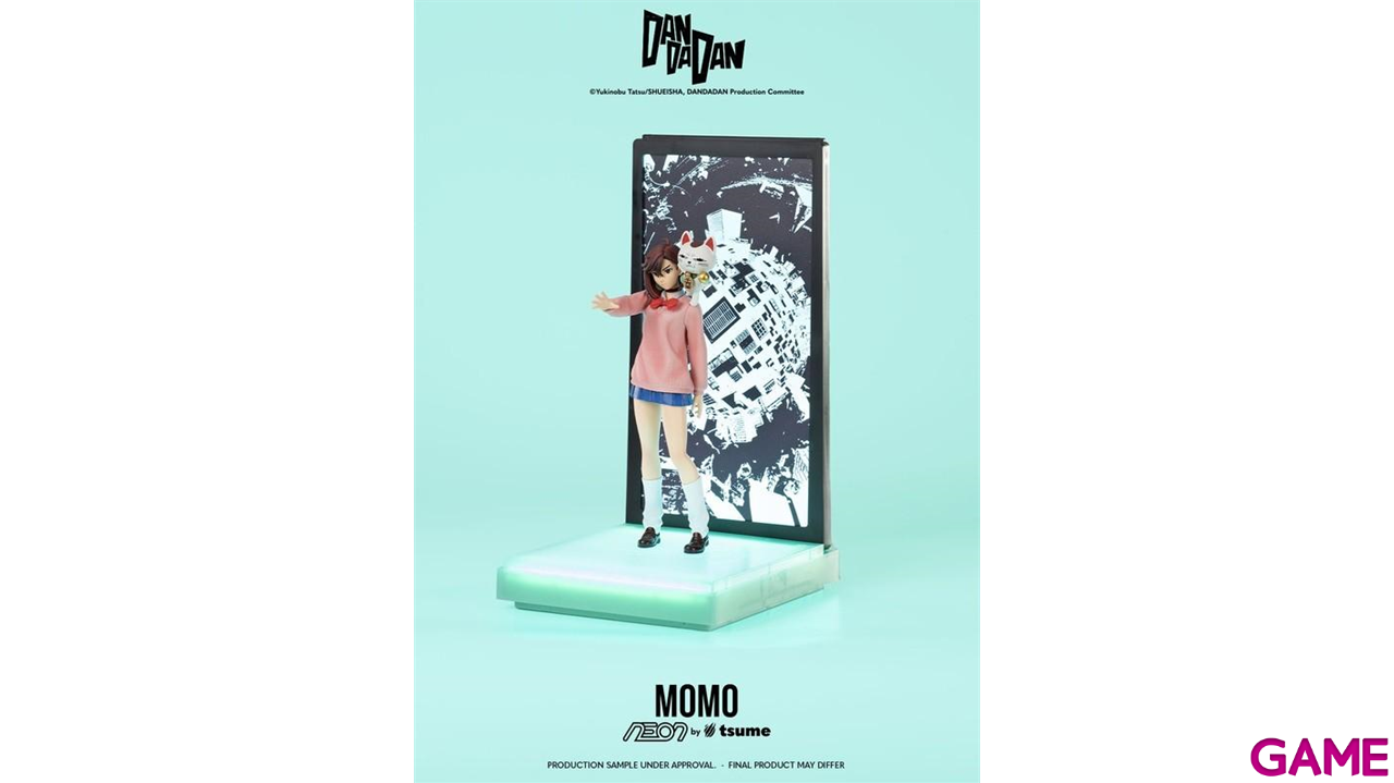 Figura con vitrina e iluminación LED Neon By Tsume Momo-2