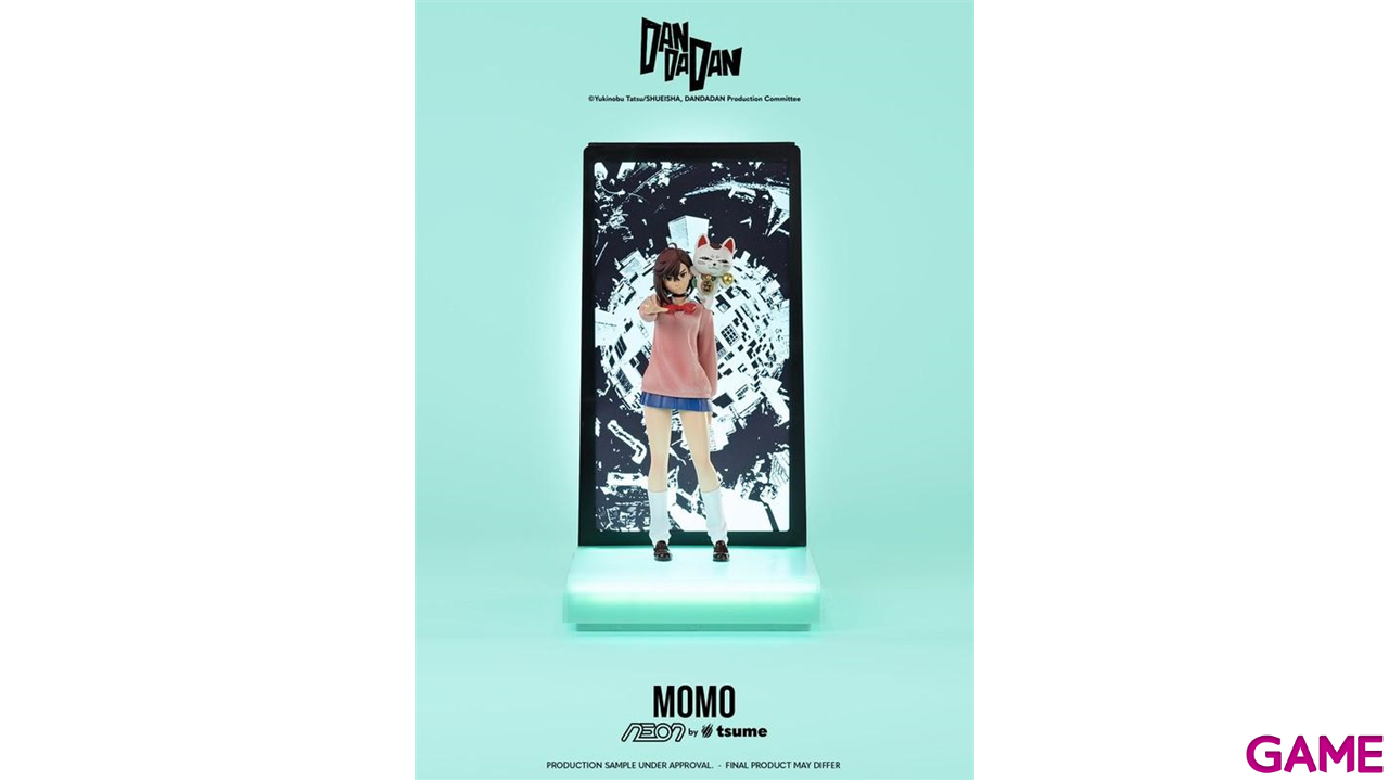 Figura con vitrina e iluminación LED Neon By Tsume Momo-3