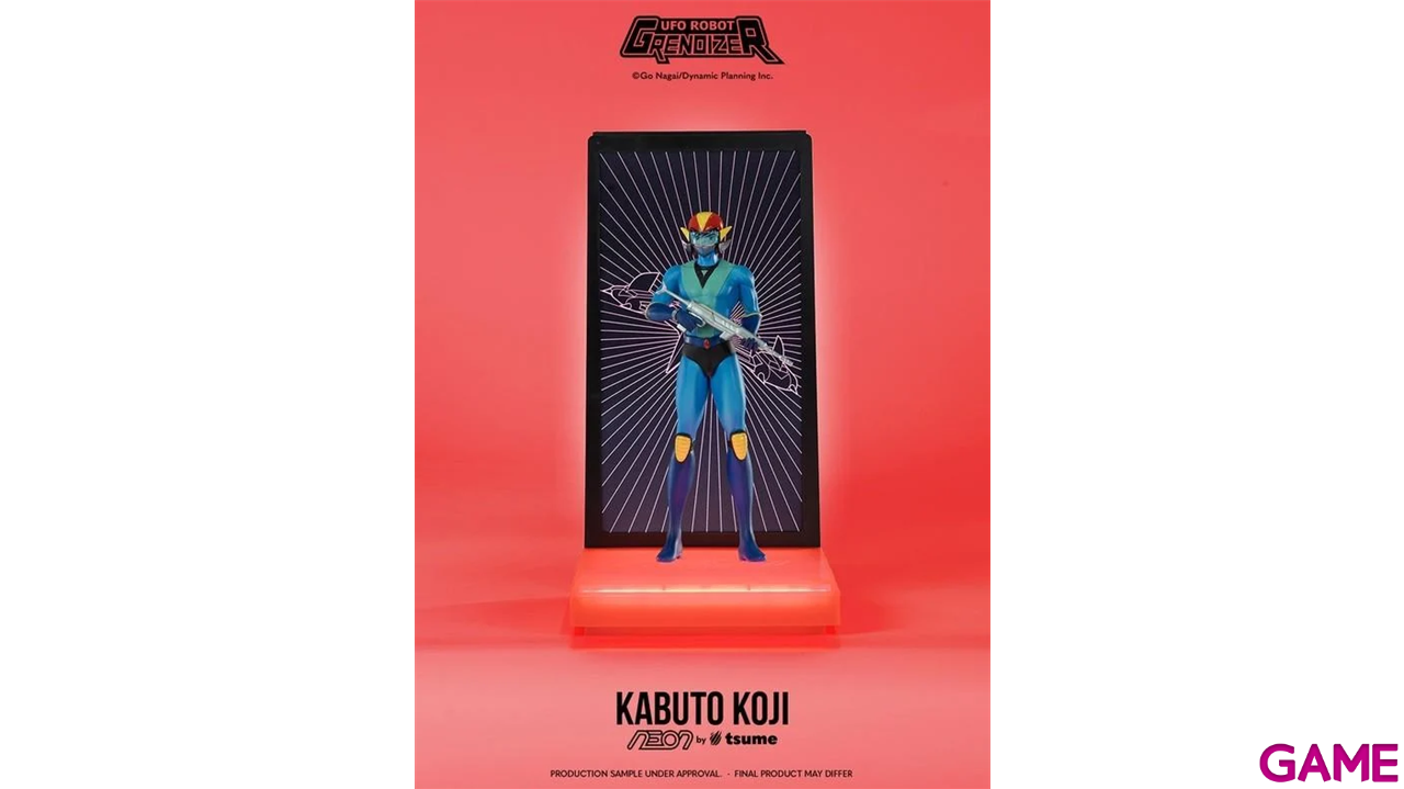 Figura con vitrina e iluminación LED Neon By Tsume Kabuto Koji-1