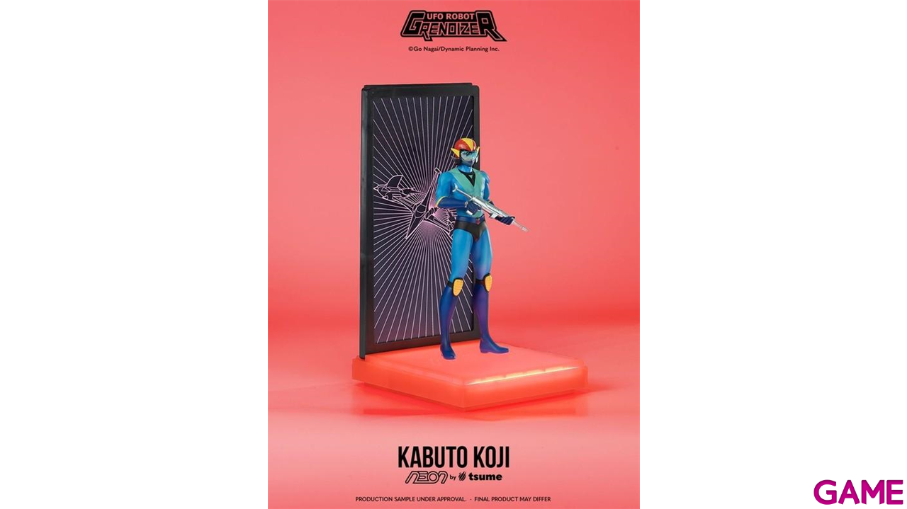 Figura con vitrina e iluminación LED Neon By Tsume Kabuto Koji-2