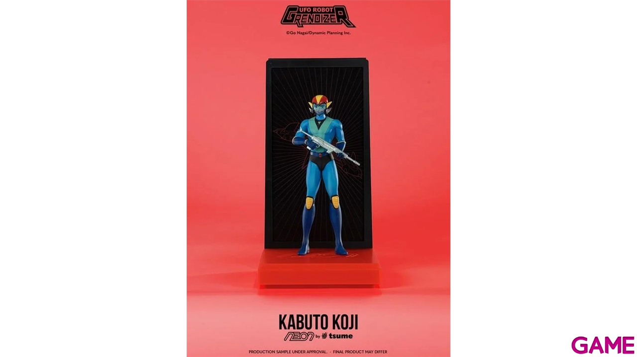 Figura con vitrina e iluminación LED Neon By Tsume Kabuto Koji-3