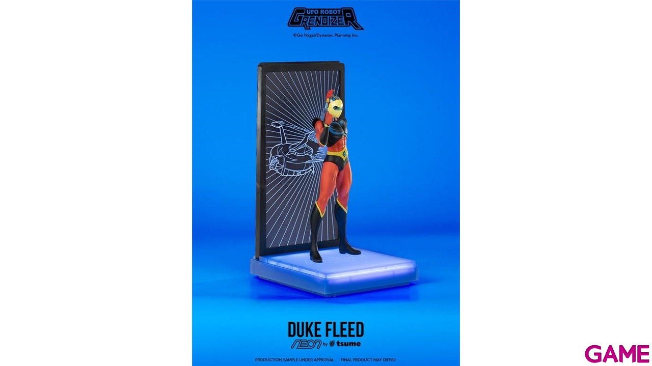 Figura con vitrina e iluminación LED Neon By Tsume Duke Fleed-0