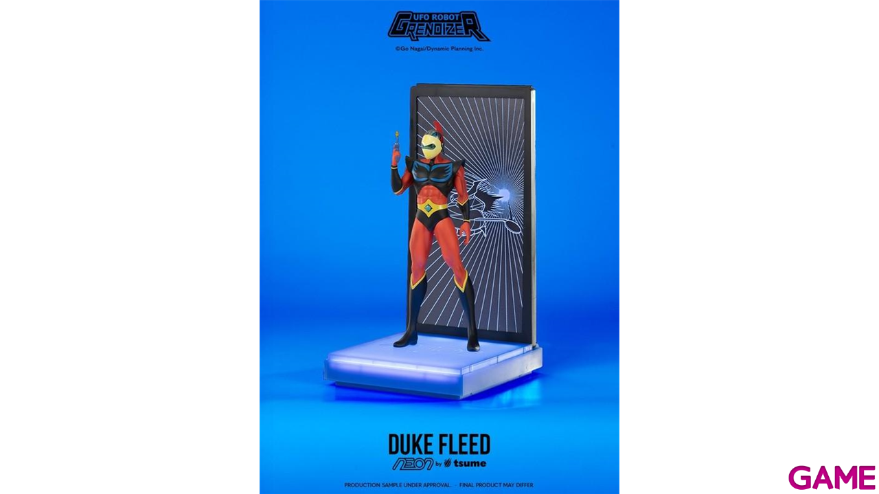 Figura con vitrina e iluminación LED Neon By Tsume Duke Fleed-1