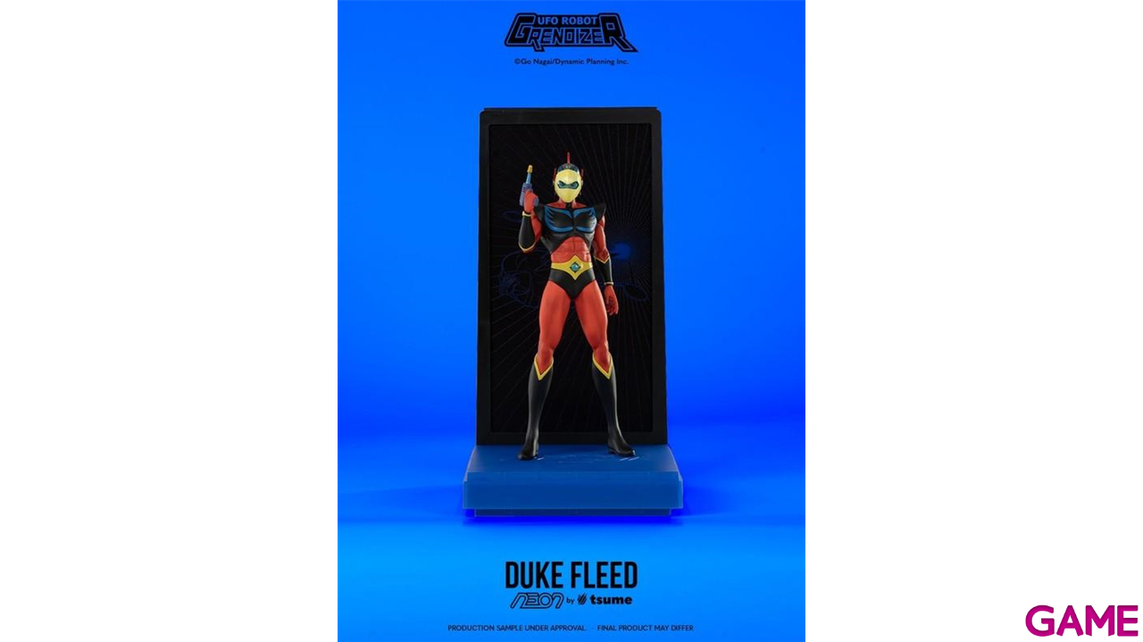 Figura con vitrina e iluminación LED Neon By Tsume Duke Fleed-2