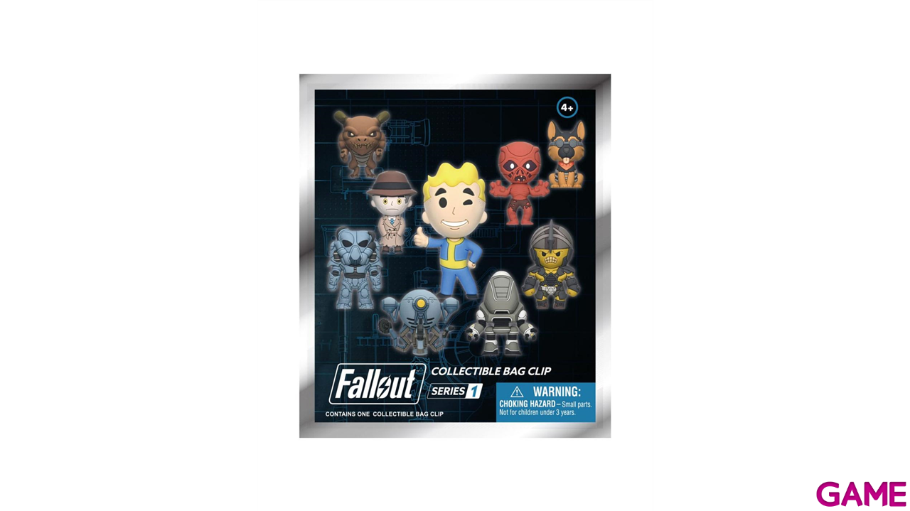Colgante 3D Fallout Series 1 para mochilas y bolsos (surtido)-0