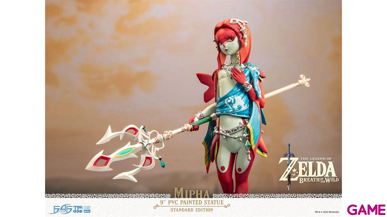 Figura The Legend of Zelda Breath of the Wild Mipha de 21 cm-2