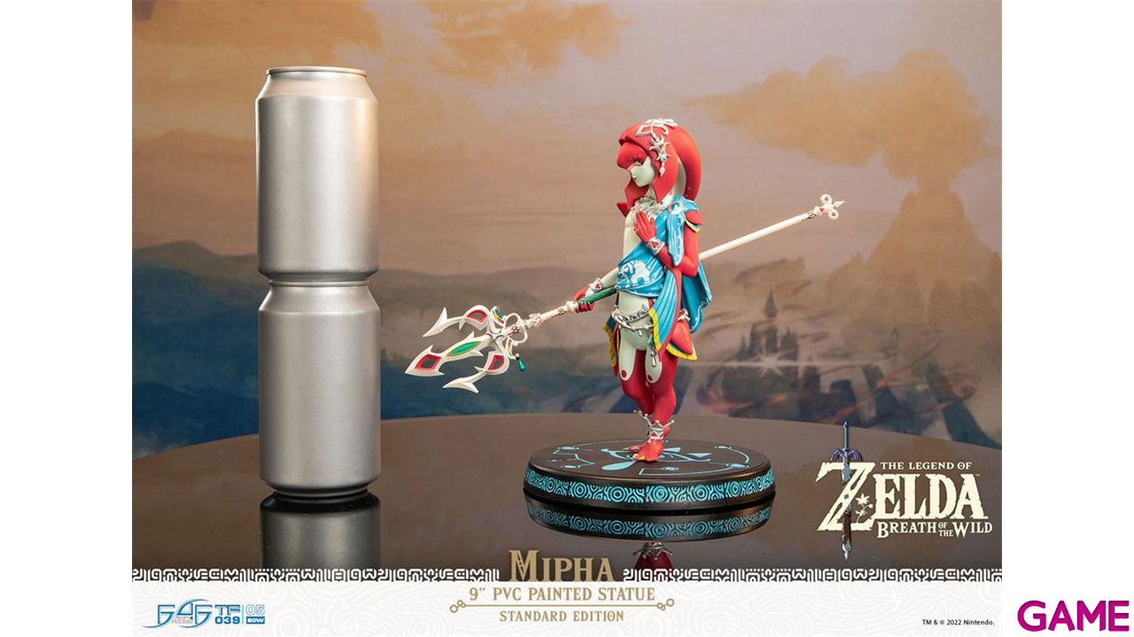 Figura The Legend of Zelda Breath of the Wild Mipha de 21 cm-4