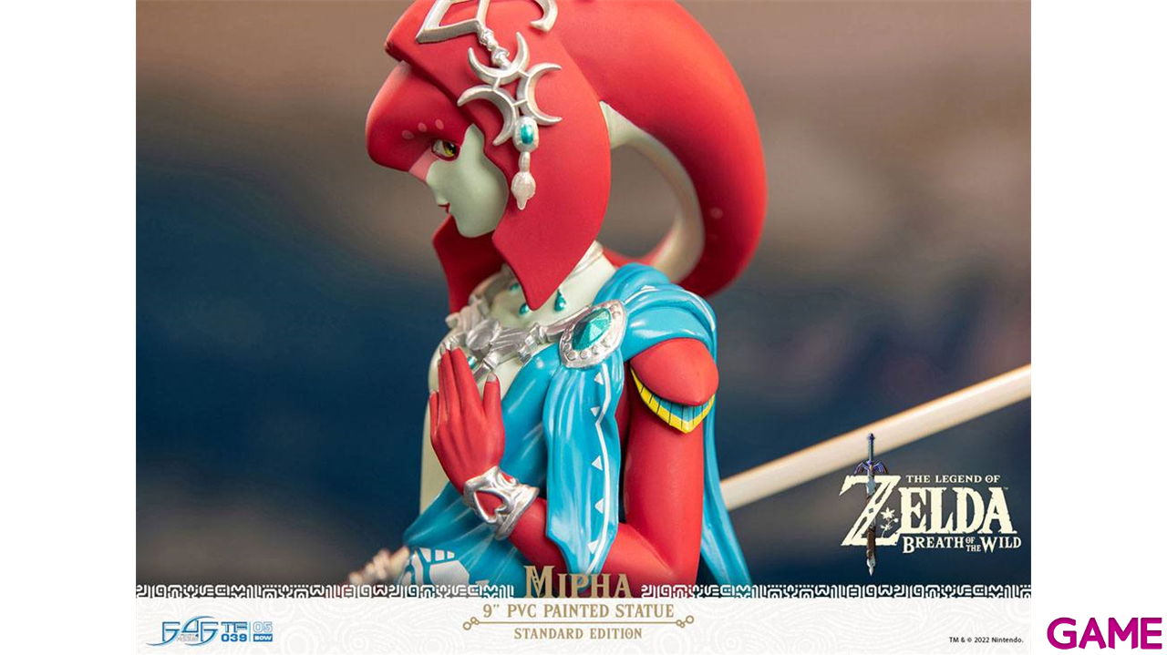 Figura The Legend of Zelda Breath of the Wild Mipha de 21 cm-5