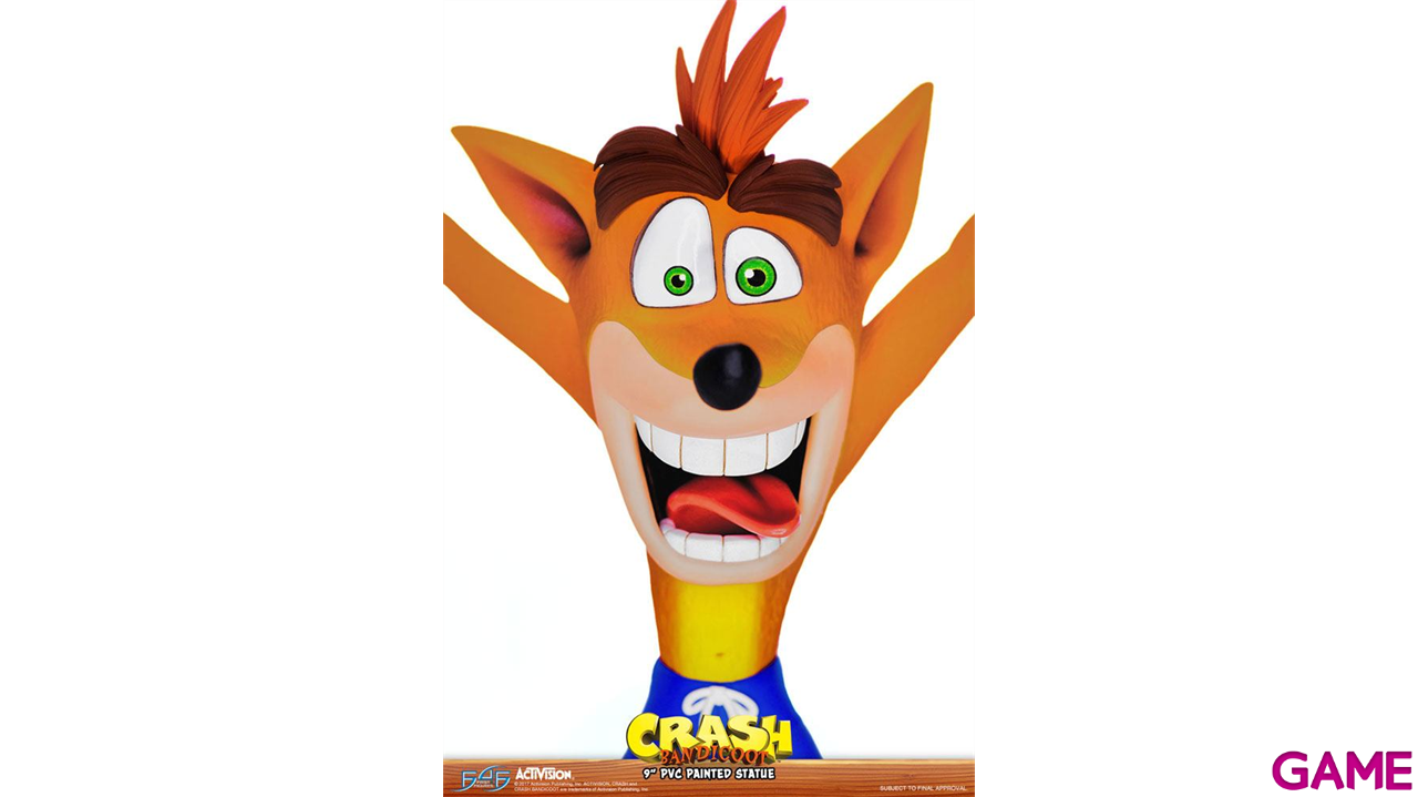 Figura Crash Bandicoot N. Sane Trilogy Crash Bandicoot de 23 cm-4