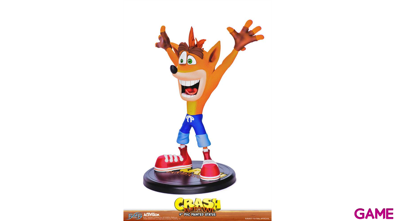 Figura Crash Bandicoot N. Sane Trilogy Crash Bandicoot de 23 cm-6