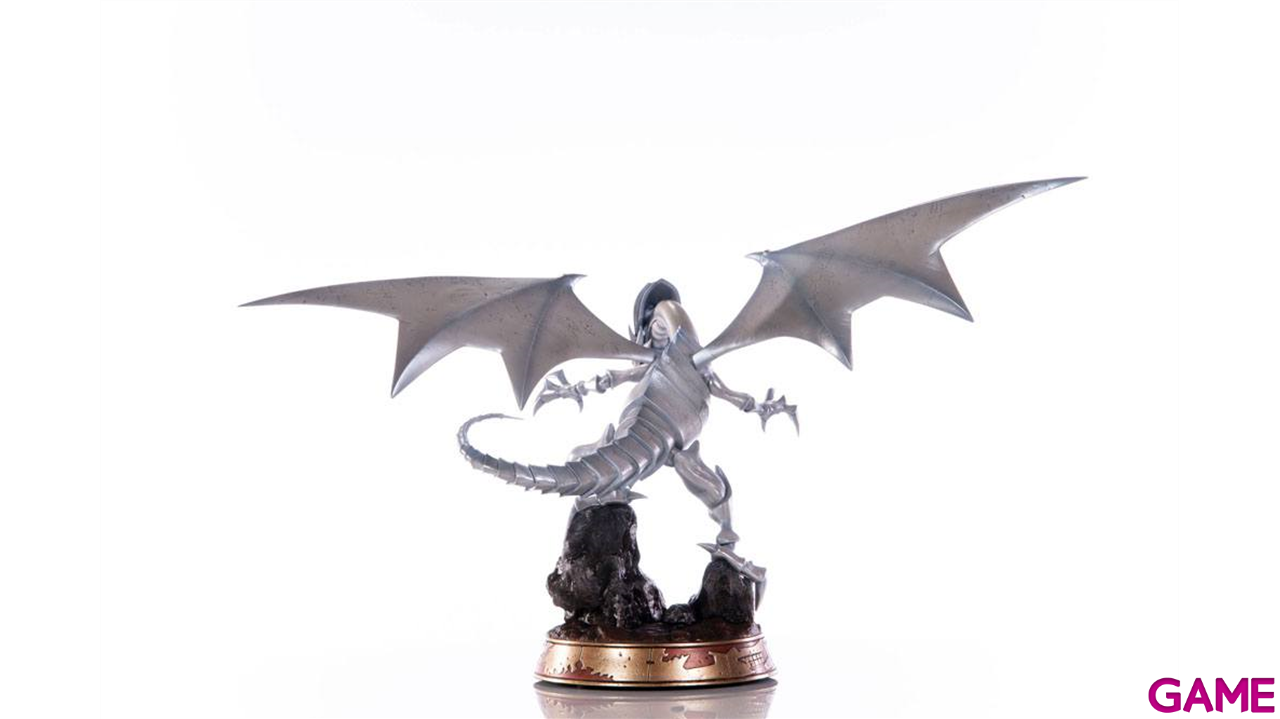 Figura Yu-Gi-Oh! Blue-Eyes White Dragon White Edition de 35 cm-4