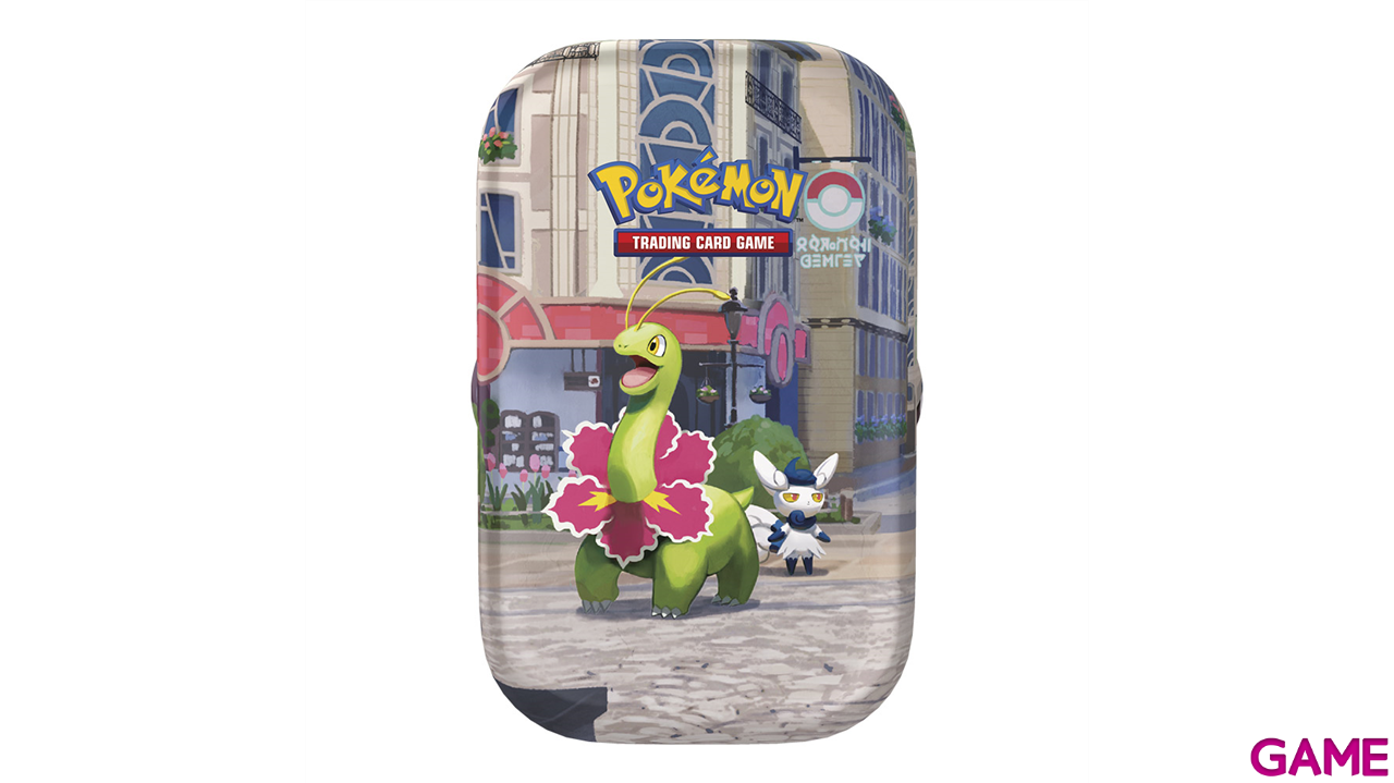 Mini Lata de cartas Pokemon Ciudad Luminalia (Castellano) (surtido)-1