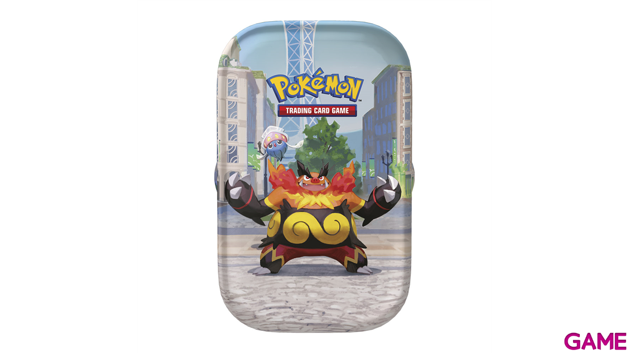Mini Lata de cartas Pokemon Ciudad Luminalia (Castellano) (surtido)-4