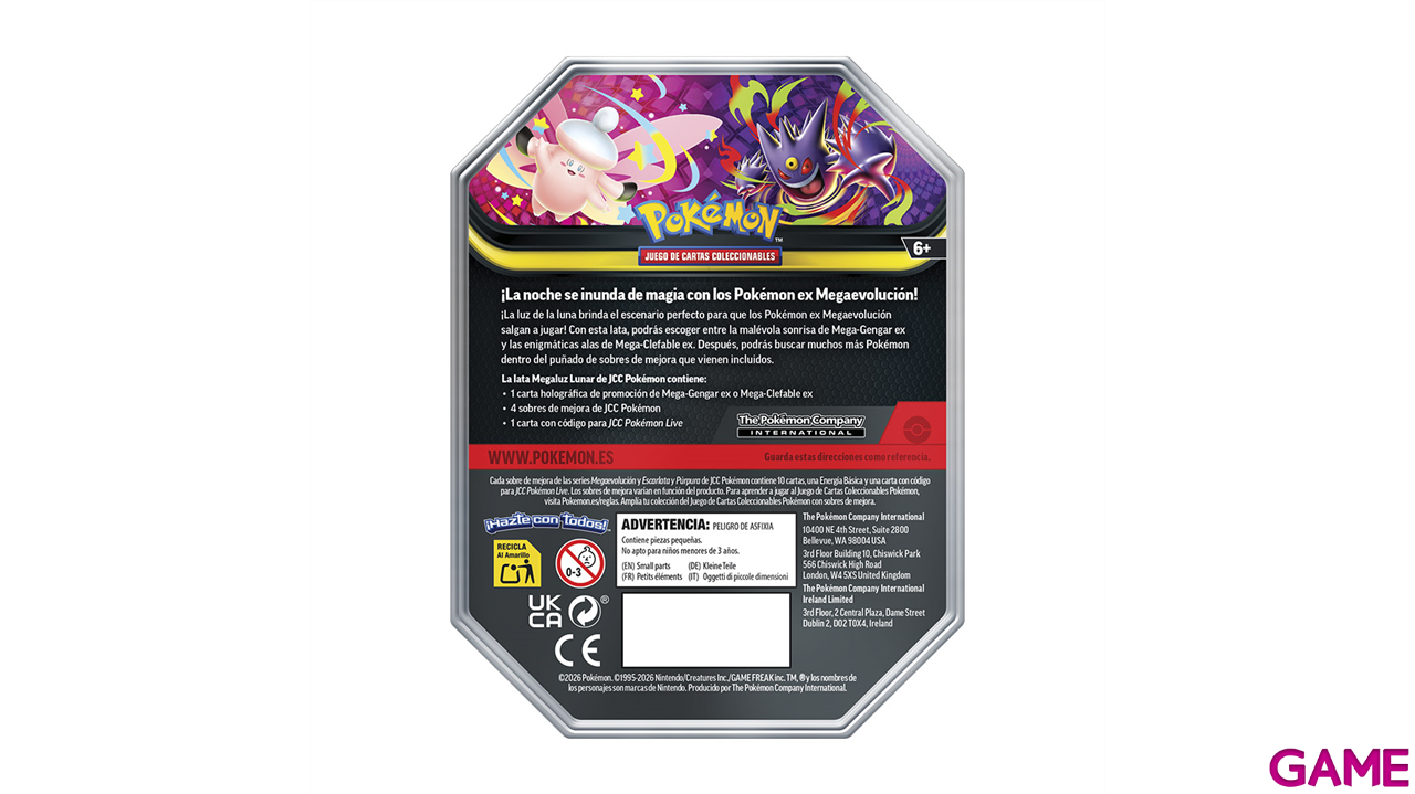 Lata de cartas Pokémon Summer 2026 (surtido)-3