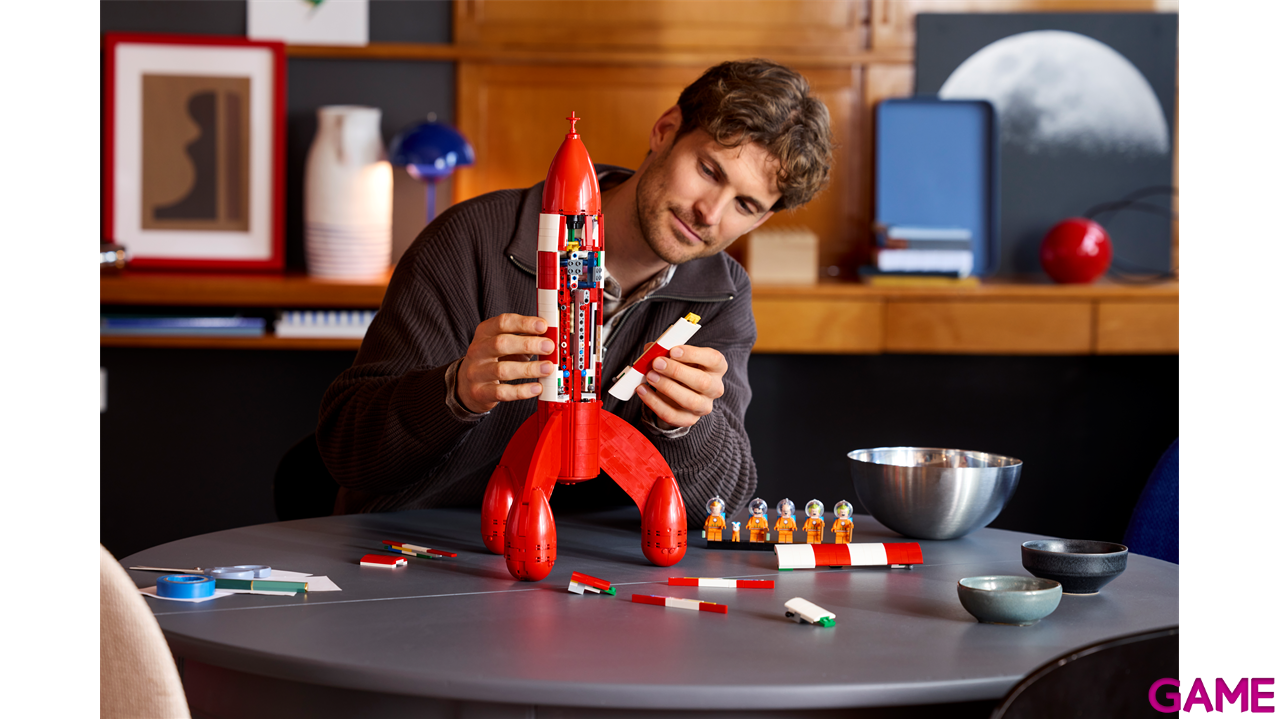 LEGO Ideas Cohete Lunar de Tintin 21367-2