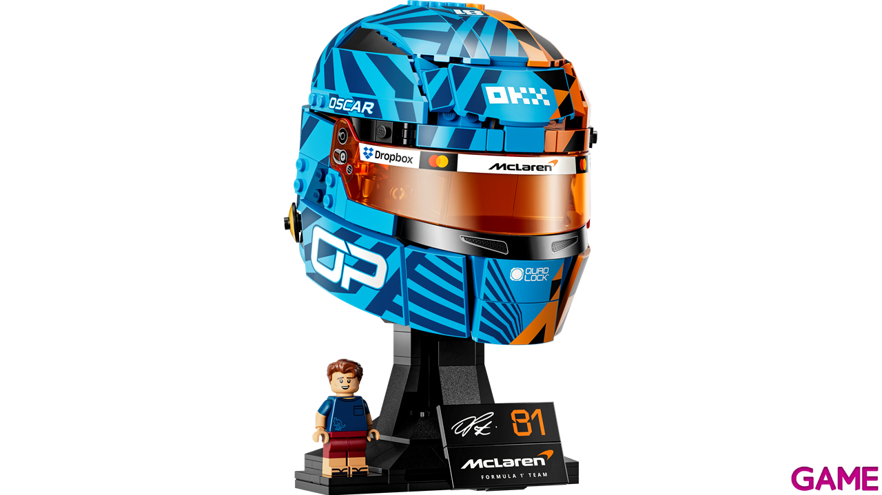 LEGO Editions McLaren Mastercard F1 Team: Casco de Oscar Piastri-2