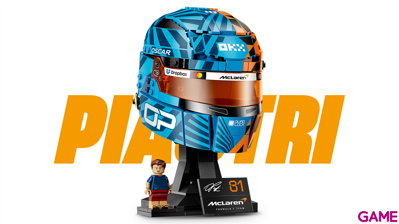 LEGO Editions McLaren Mastercard F1 Team: Casco de Oscar Piastri-3