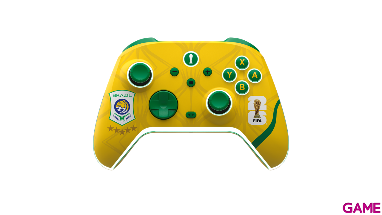 DragonShock Aurora Plus Bluetooth Licenciado World Cup 26 - Brasil - PC - Switch - Android - iOs - Controller-0