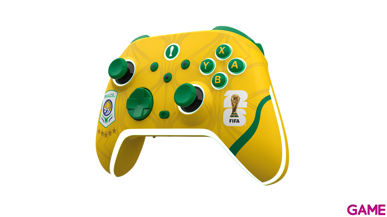 DragonShock Aurora Plus Bluetooth Licenciado World Cup 26 - Brasil - PC - Switch - Android - iOs - Controller-2