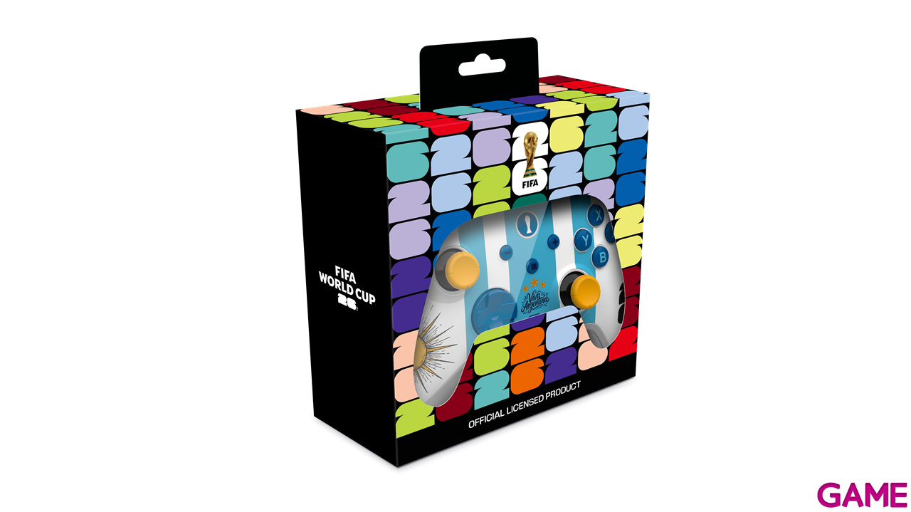 DragonShock Aurora Plus Bluetooth Licenciado World Cup 26 - Argentina - PC - Switch - Android - iOs - Controller-1