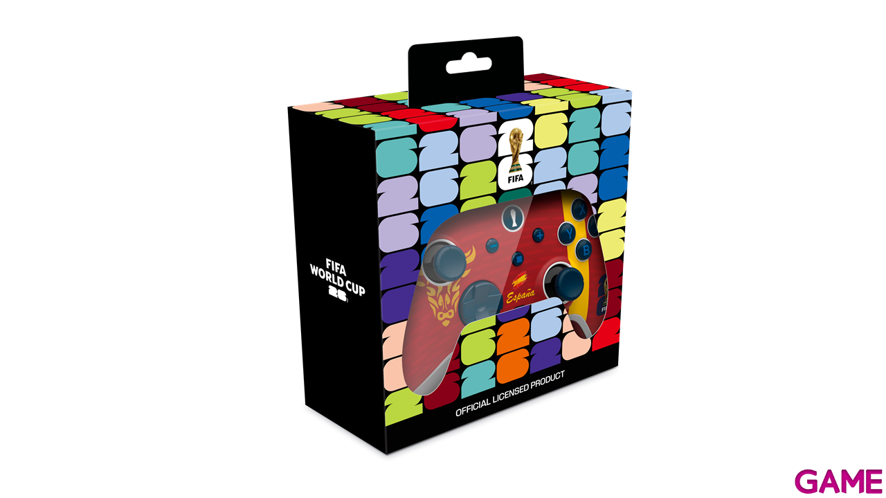 DragonShock Aurora Plus Bluetooth Licenciado World Cup 26 - Espana - PC - Switch - Android - iOs - Controller-0