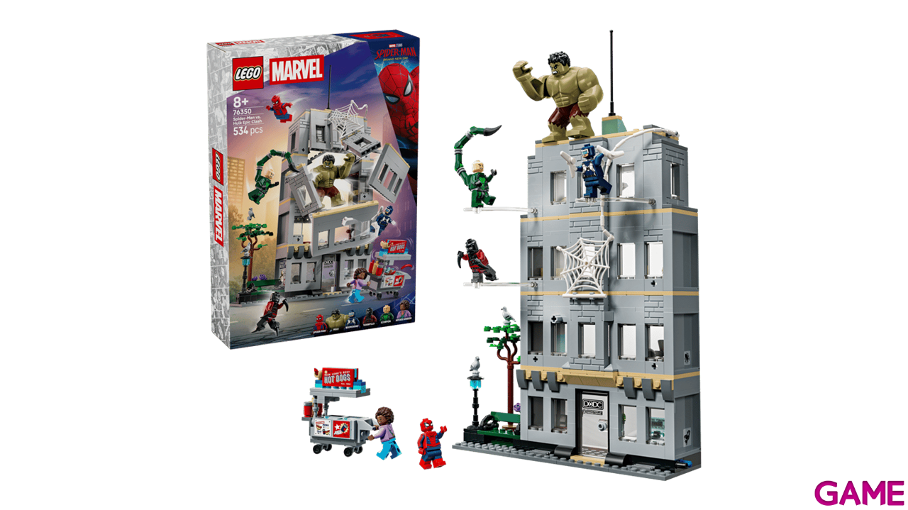 LEGO Super Heroes Marvel Spider-Man vs. Hulk: Choque Épico 76350-0