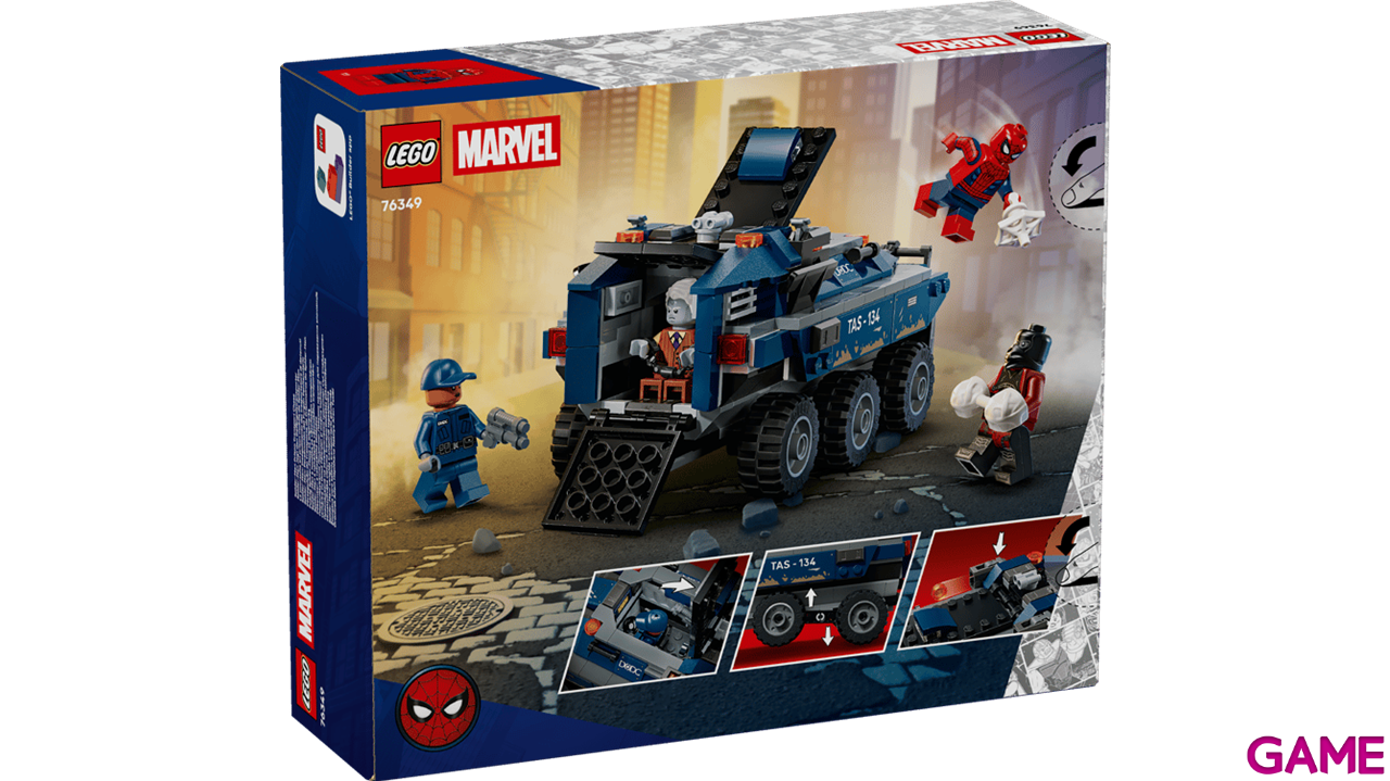 LEGO Super Heroes Marvel Spider-Man: Persecución del Furgón Penitenciario 76349-0