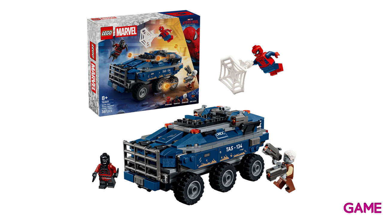 LEGO Super Heroes Marvel Spider-Man: Persecución del Furgón Penitenciario 76349-1