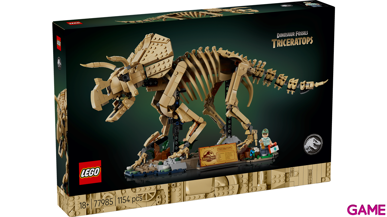 LEGO Jurassic World Fósiles de Dinosaurio:Triceratops 77985-0