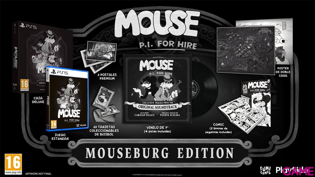 Mouse P.I. For Hire - Mouseburg Edition-0
