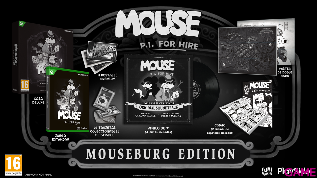 Mouse P.I. For Hire - Mouseburg Edition-0