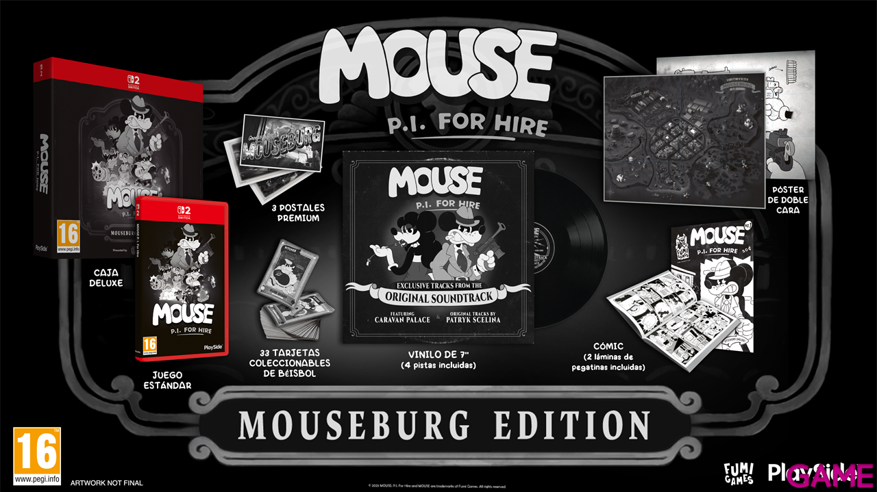 Mouse P.I. For Hire - Mouseburg Edition-0