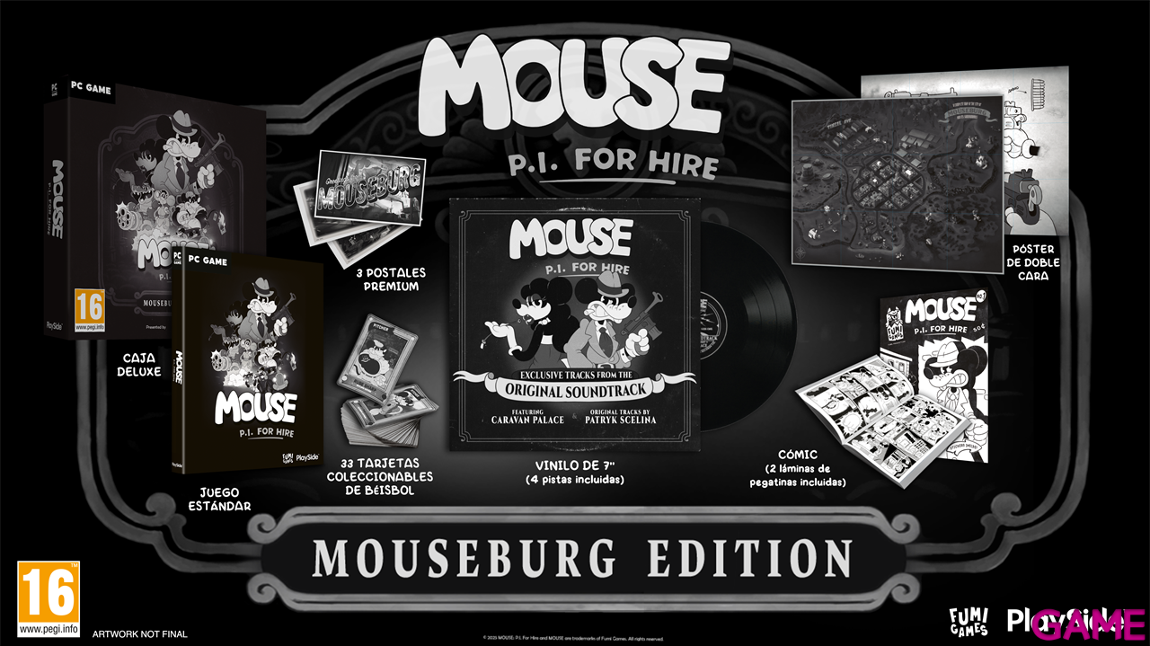 Mouse P.I. For Hire - Mouseburg Edition-0