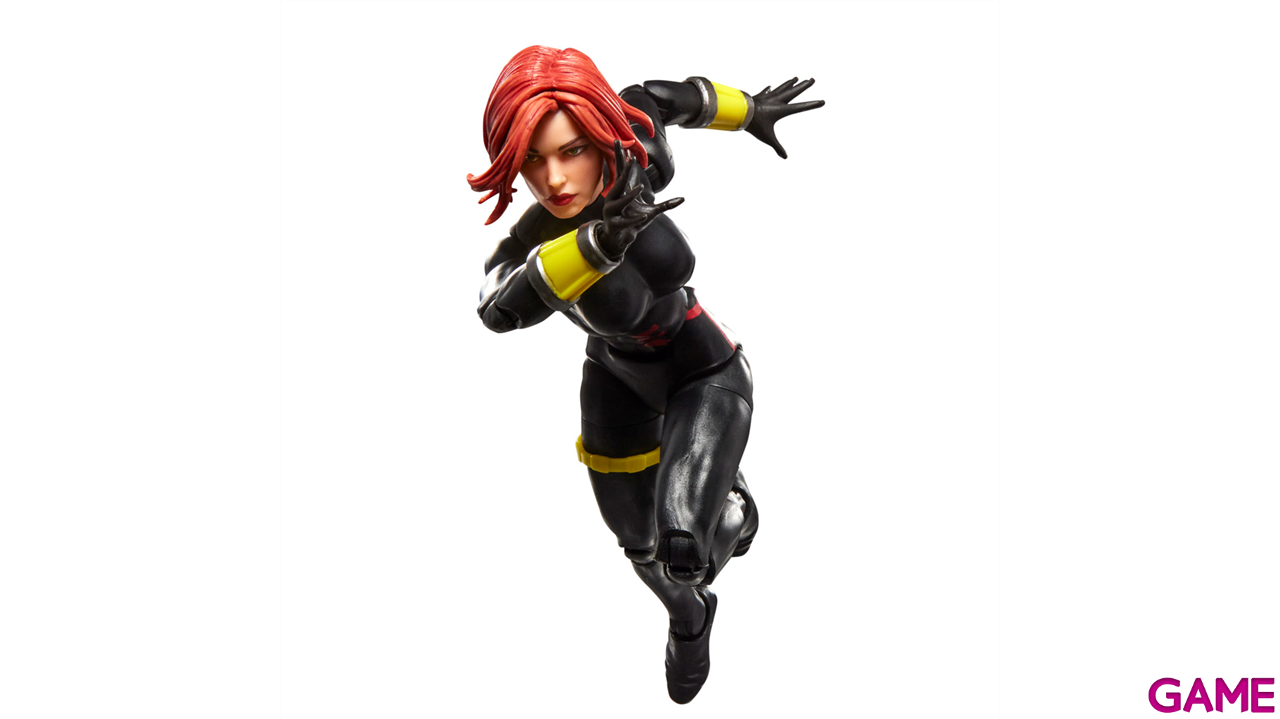 Pack de 2 figuras Marvel Avengers Black Widow & Quicksilver Marvel Legend Series de 15 cm-11