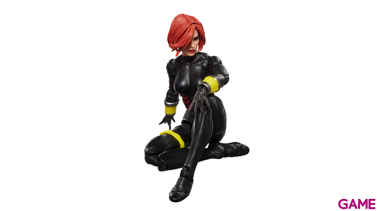 Pack de 2 figuras Marvel Avengers Black Widow & Quicksilver Marvel Legend Series de 15 cm-6