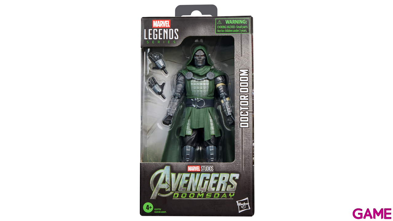 Figura Marvel Doctor Doom Marvel Legends Series Avengers: Doomsday de 15 cm-1