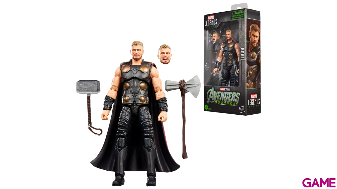 Figura Marvel Thor Marvel Legends Series Avengers: Doomsday de 15 cm-7