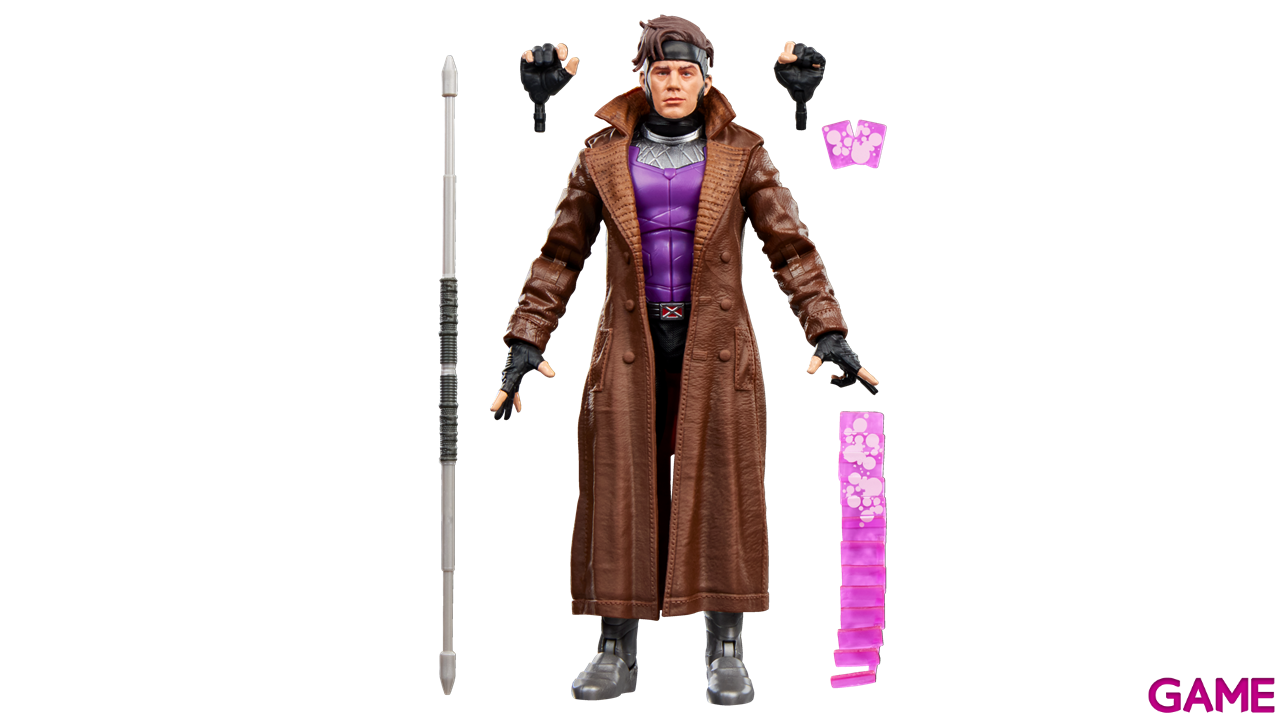 Figura Marvel Gambito Marvel Legends Series Avengers: Doomsday de 15 cm-5