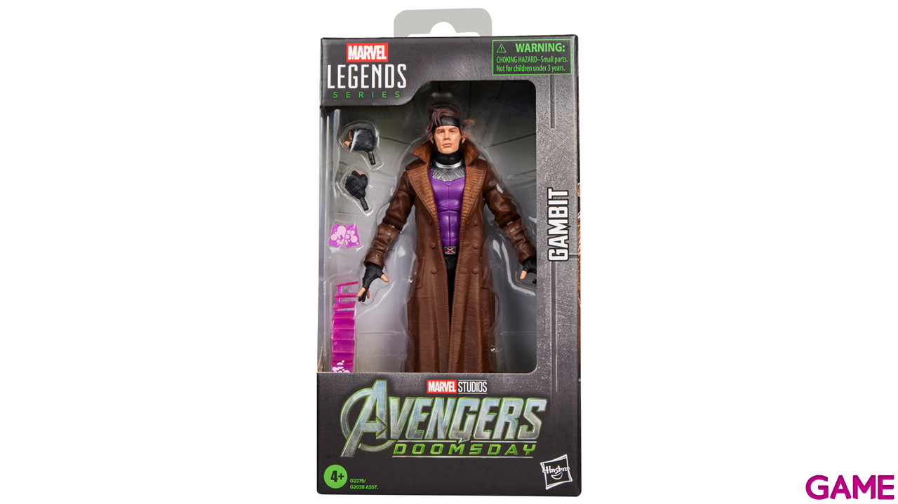 Figura Marvel Gambito Marvel Legends Series Avengers: Doomsday de 15 cm-8