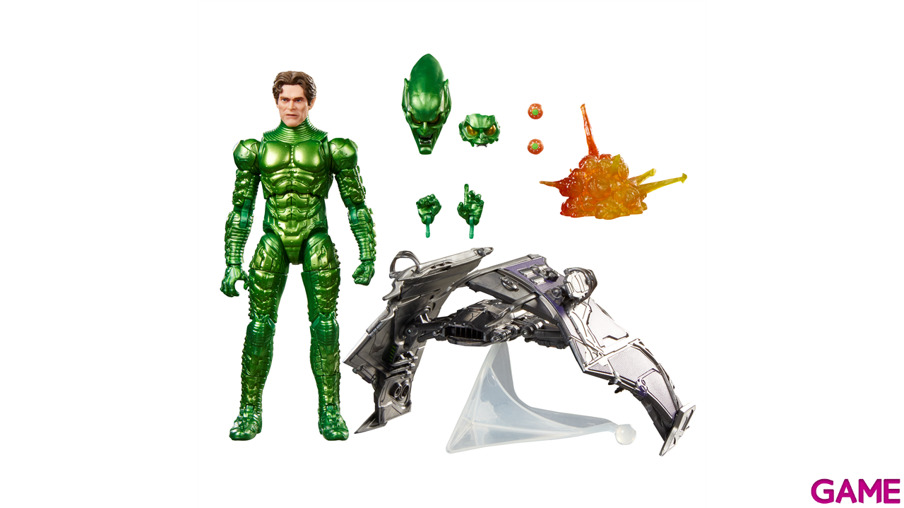 Figura Marvel Spider-Man: No Way Home Green Goblin Marvel Legends Series de 15 cm-0