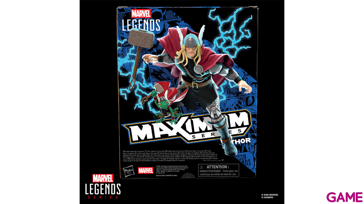 Figura Marvel Thor Maximum Series de 15 cm-12