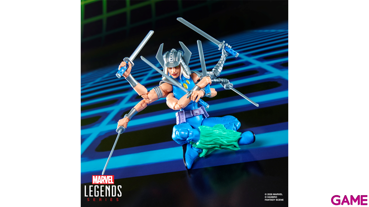 Pack 2 figuras Marvel Games Iron Man vs Spiral Marvel Legends Series de 15 cm-11