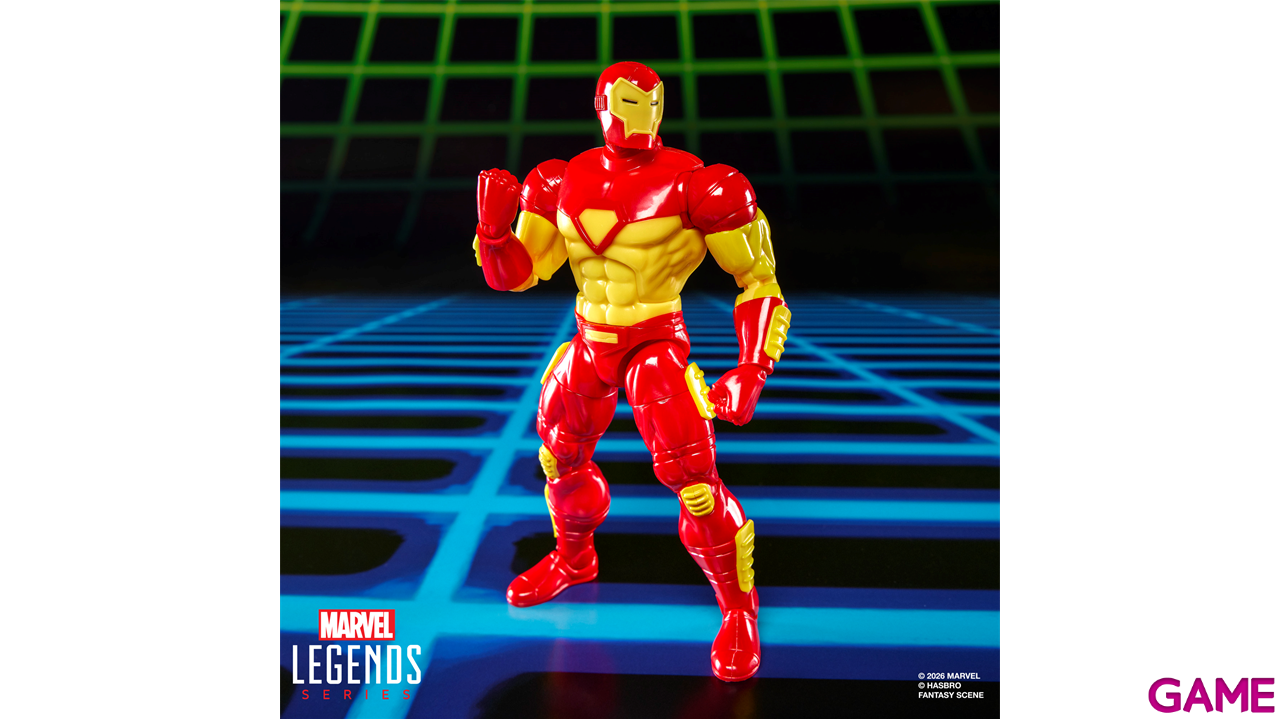 Pack 2 figuras Marvel Games Iron Man vs Spiral Marvel Legends Series de 15 cm-12