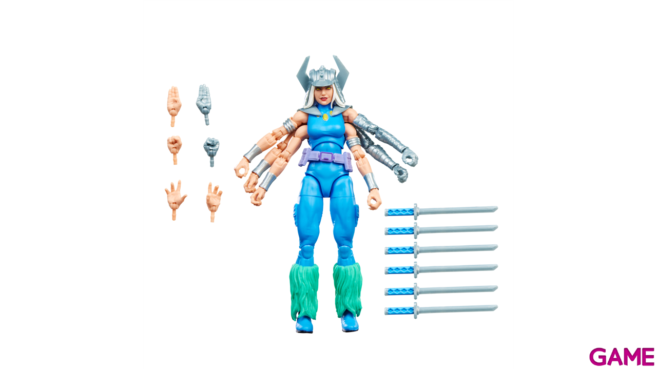 Pack 2 figuras Marvel Games Iron Man vs Spiral Marvel Legends Series de 15 cm-7