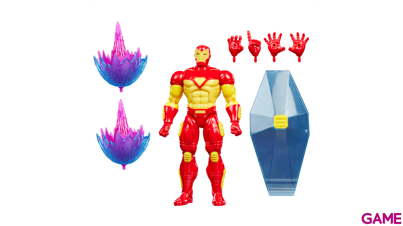 Pack 2 figuras Marvel Games Iron Man vs Spiral Marvel Legends Series de 15 cm-8